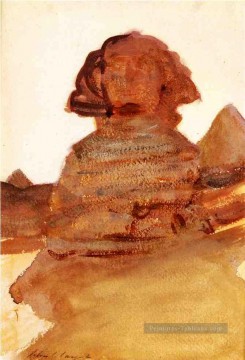 Le Sphinx John Singer Sargent Peinture à l'huile